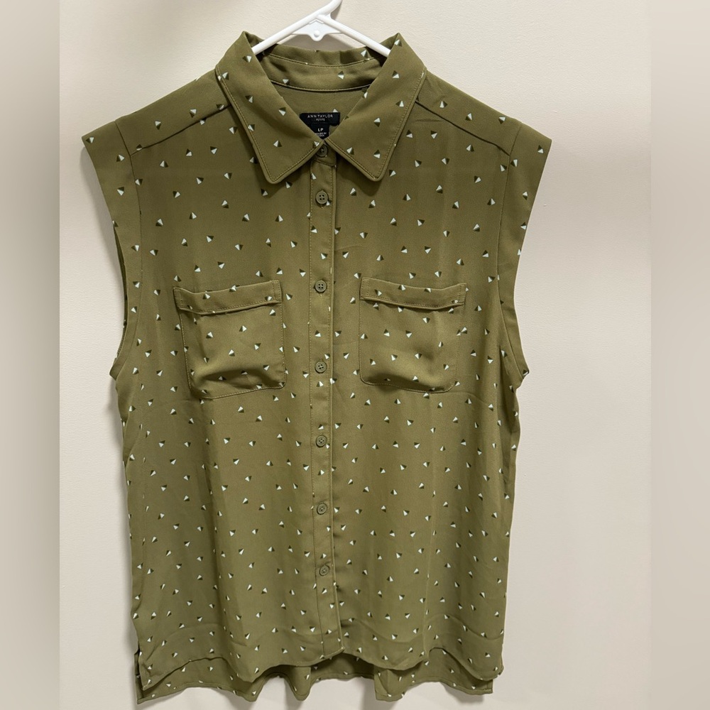 Ann Taylor Tank Blouse